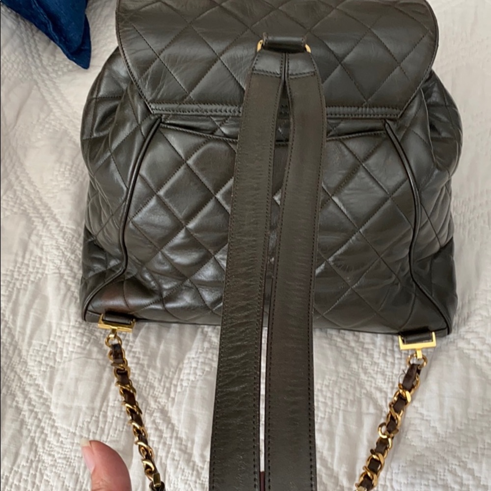 Authentic CHANEL jumbo backpack. - Picture 5 of 6